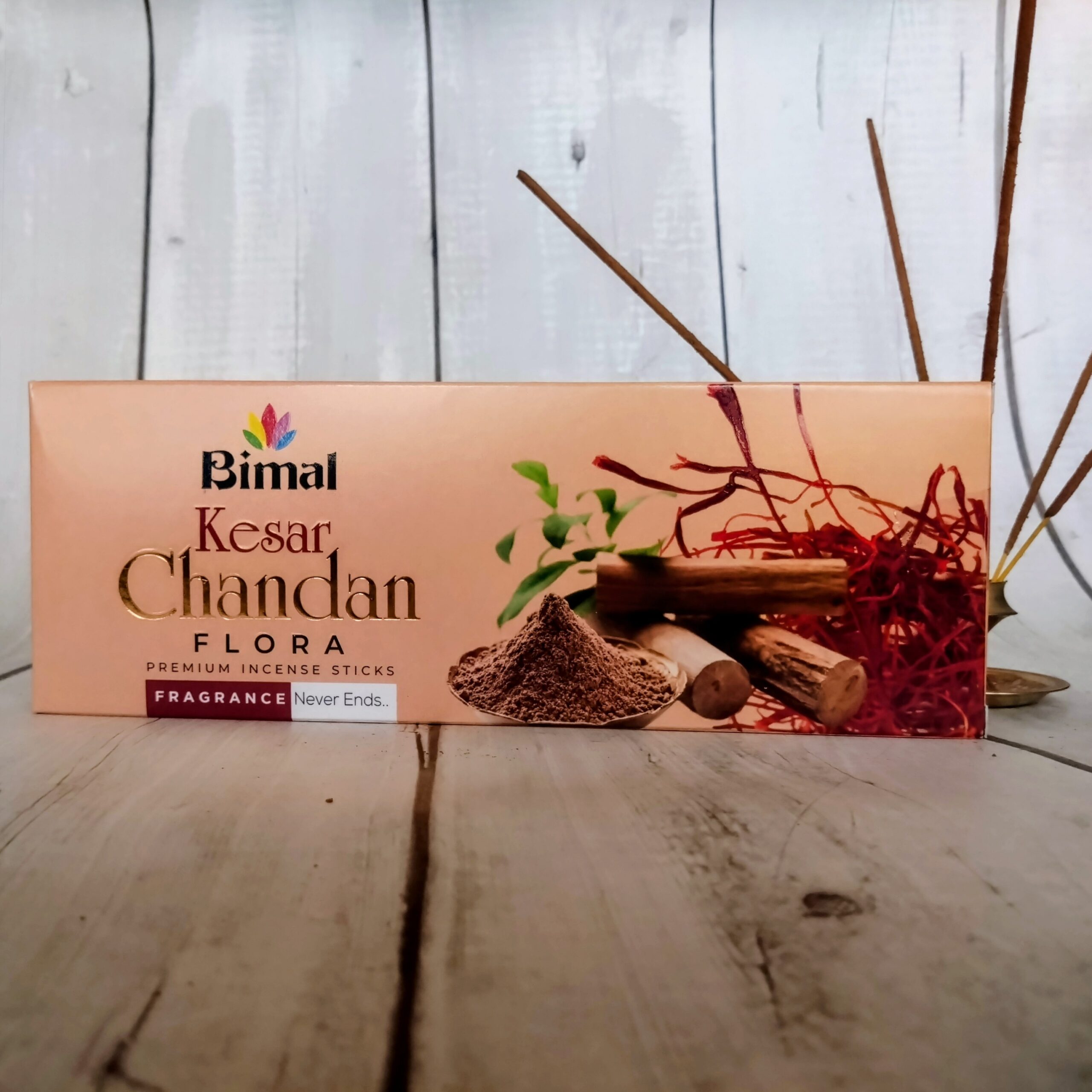BAW Kesar Chandan Incense Sticks - 250g