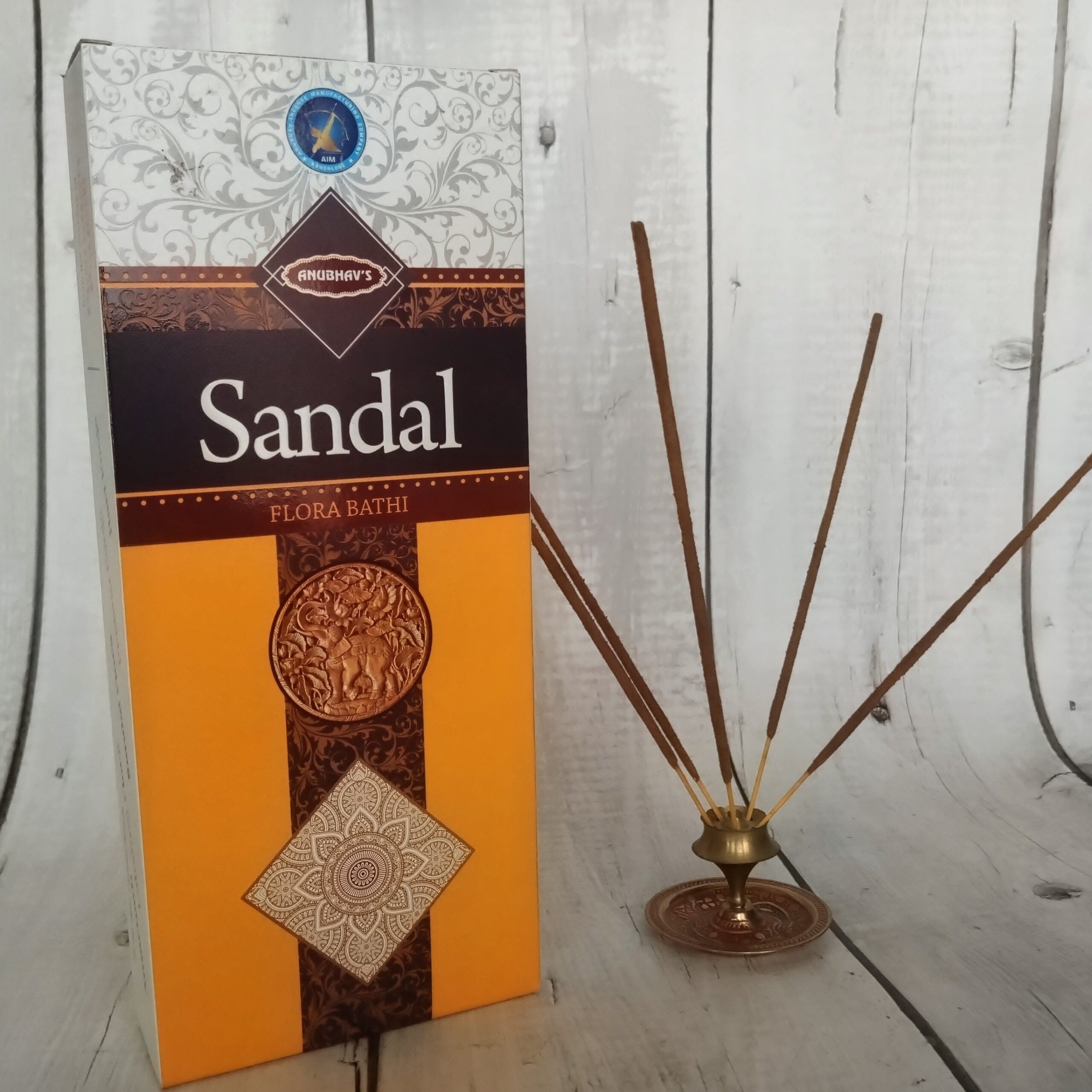 Anubhav Sandal Flora Incense Sticks - 250g - Image 2