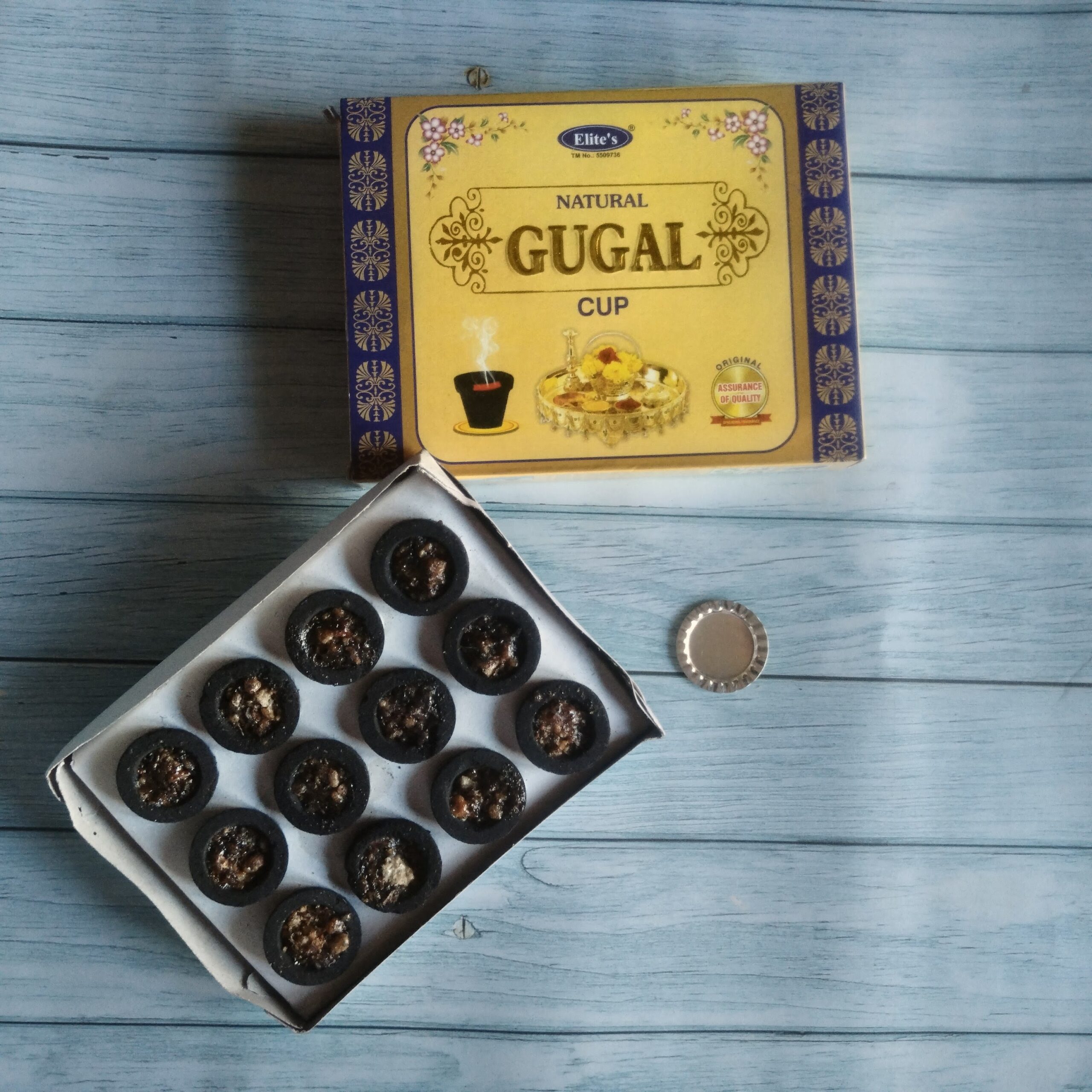 Elite Gugal Dhoop Cup - 12 Pieces