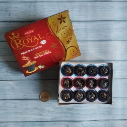 Elite Royal 3-in-1 Dhoop Cup - 12 Pieces