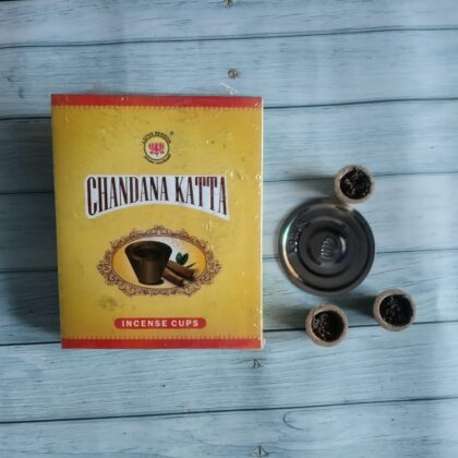 K. Shanmugasamy Chandan Katta Dhoop Cup - 12 Pieces