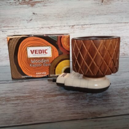 Vedic Wooden Electric Aroma Diffuser / Incense Burner