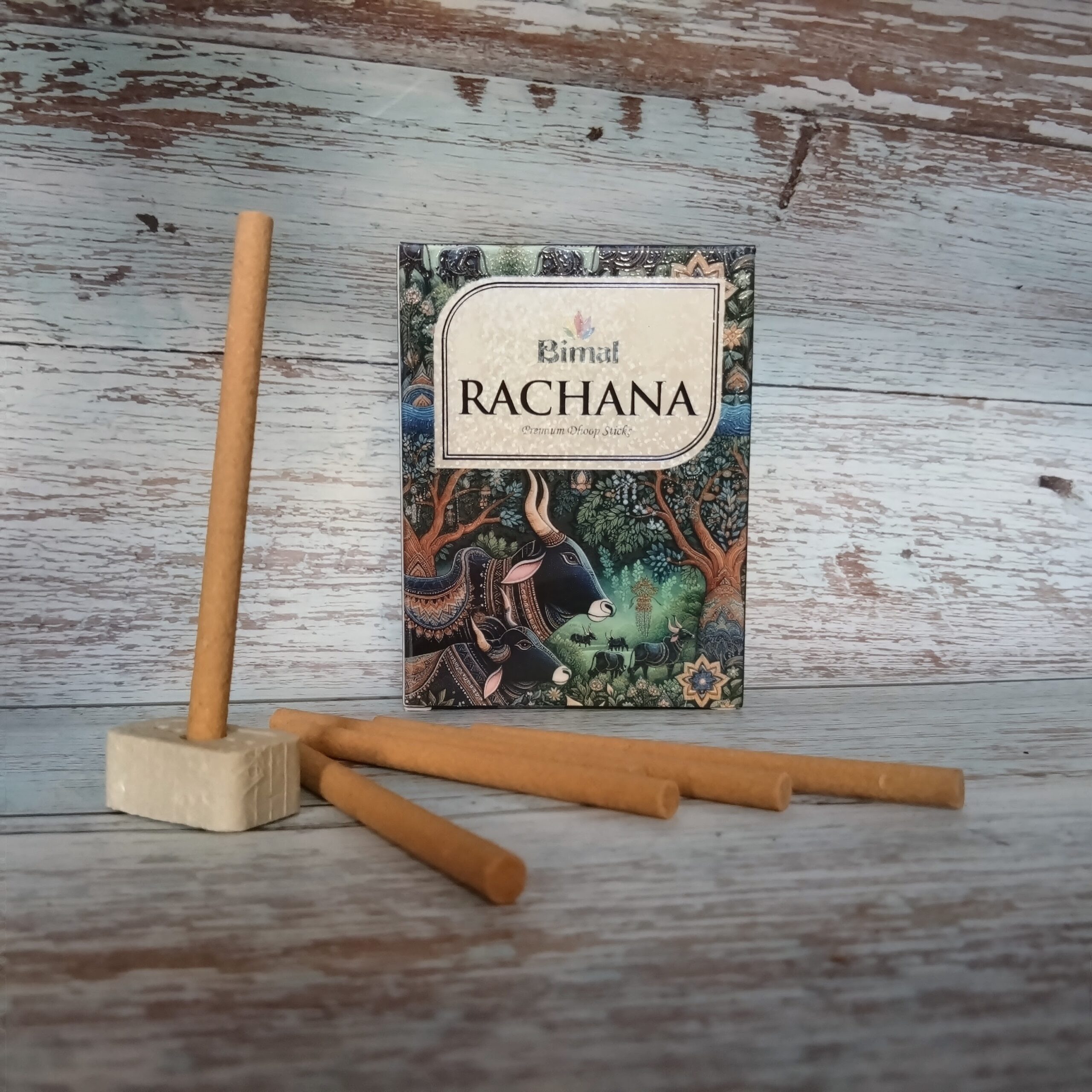 BAW Rachana Bambooless Dhoop Sticks - 100g (~30 Sticks) - Image 2
