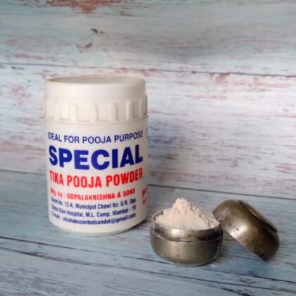Special White Tikka Pooja Powder - 50g