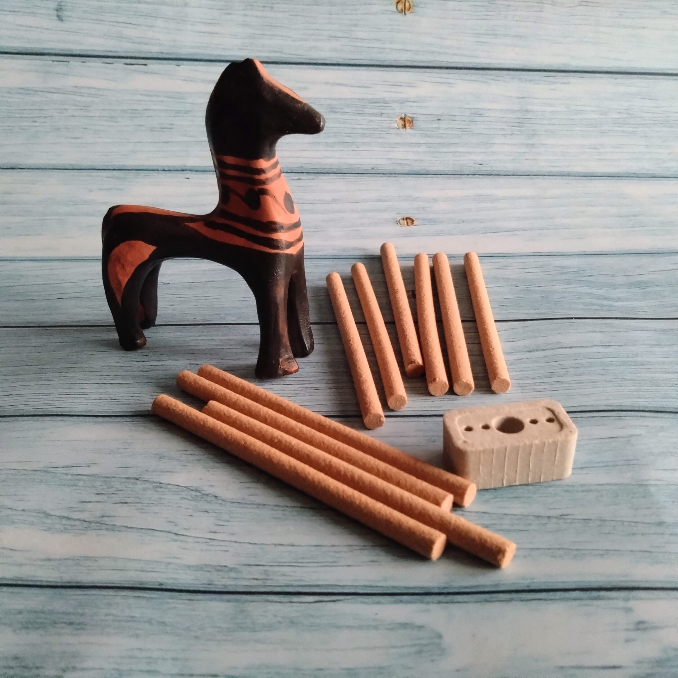 Swamul Musk Bambooless Dhoop Sticks 4" - 100g - Image 2