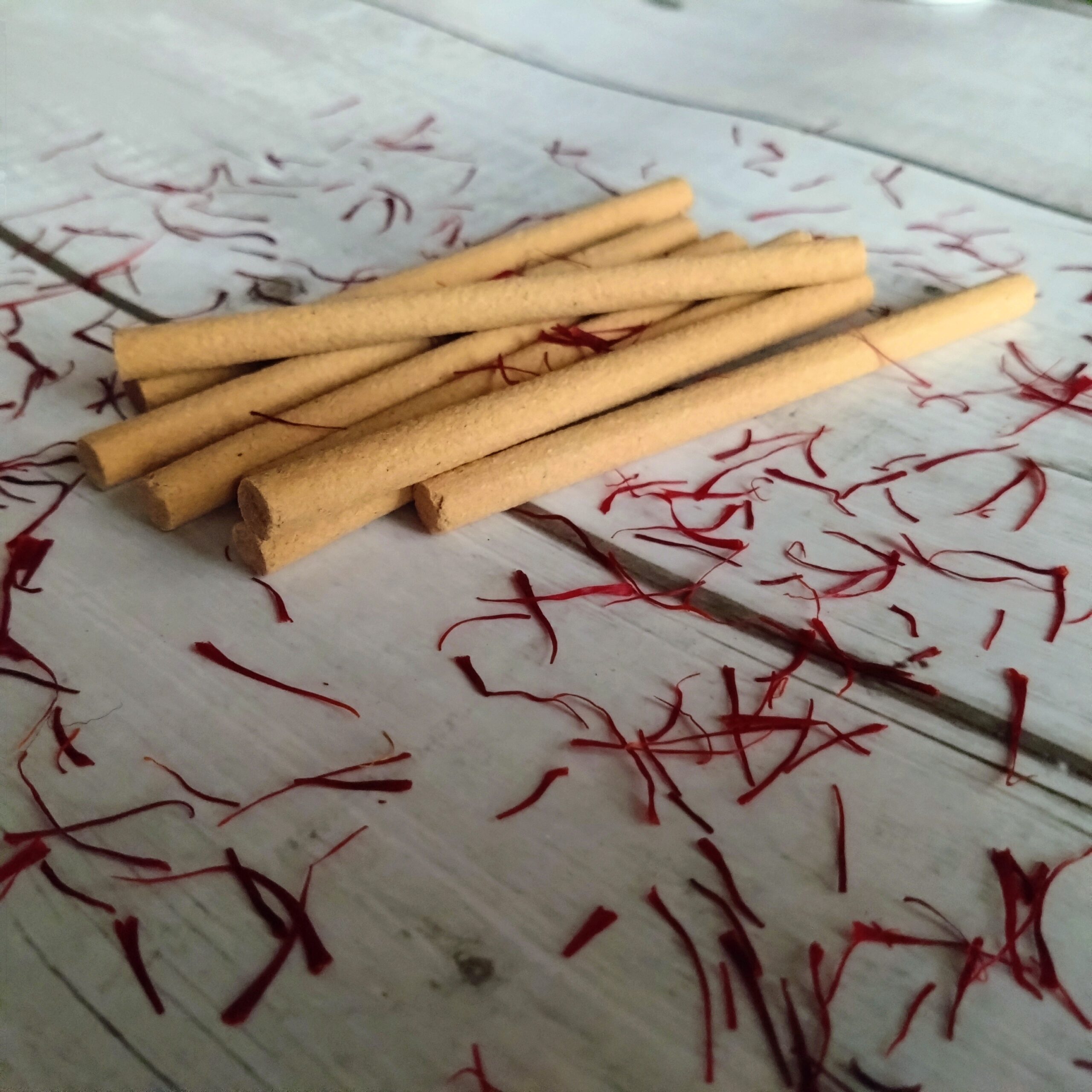 Swamul Saffron Bambooless Dhoop Sticks 4" - 100g