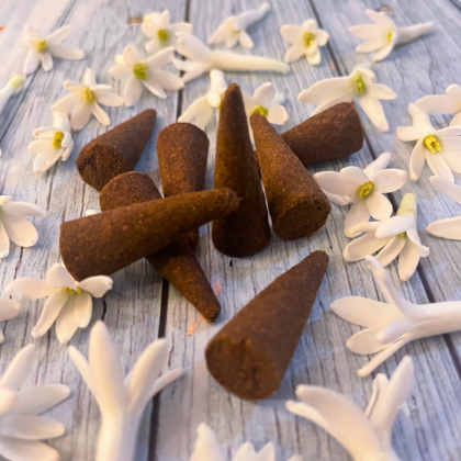 Swamul Mogra Incense Cones - 100g