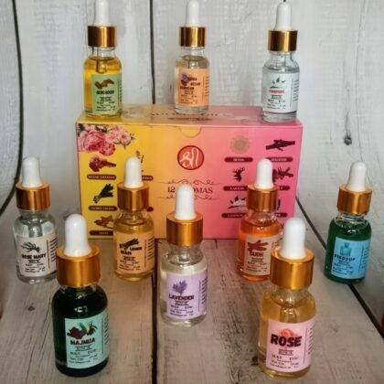 Aroma Oils - 15ml (Pack of 12 Fragrances)